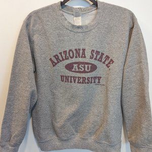 Arizona State ASU NCAA Crewneck - Grey Size Small